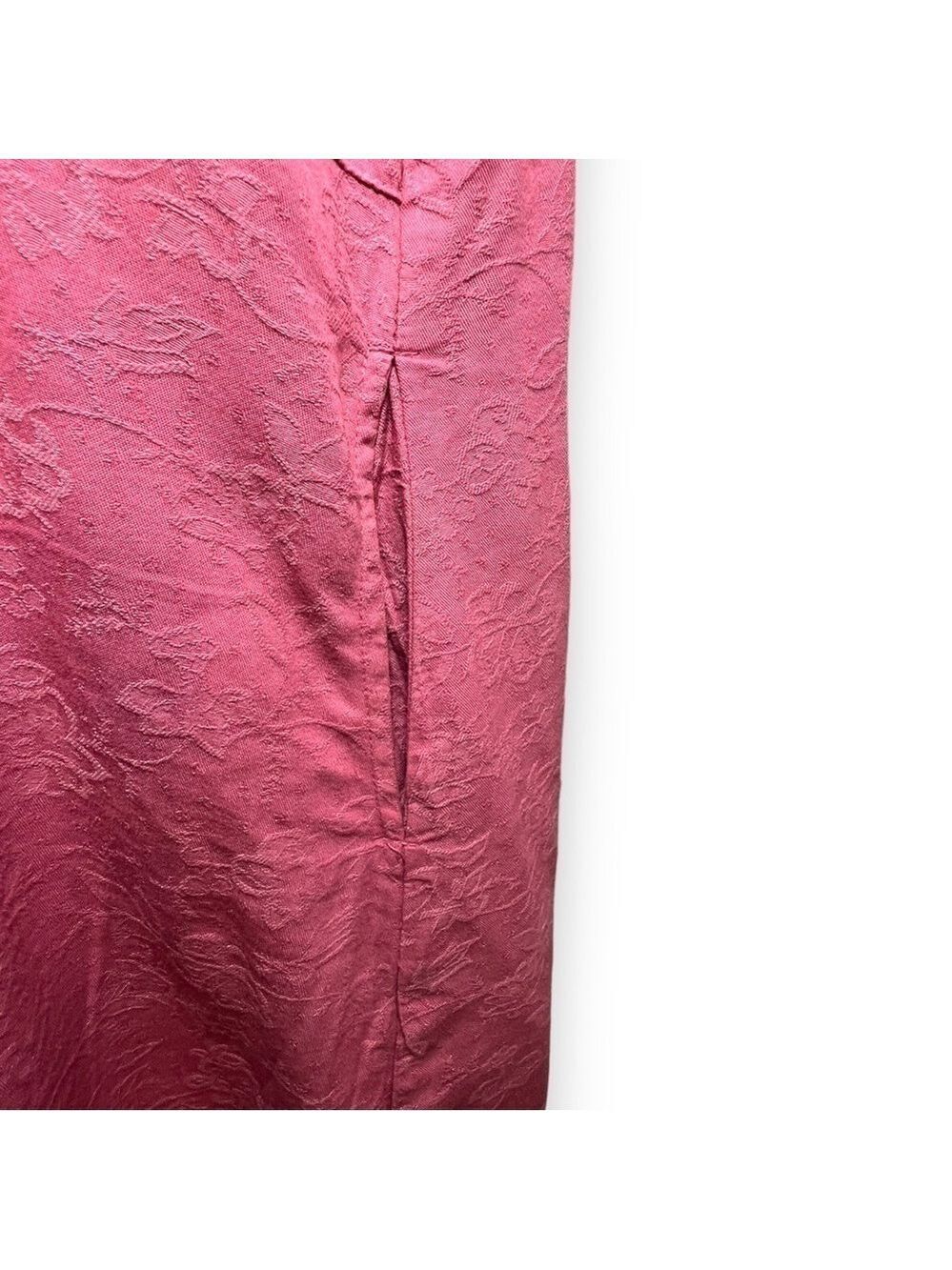 EUCALYPTUS Handmade Guatemalan Shift Dress Pink Size Small - Picture 2 of 5